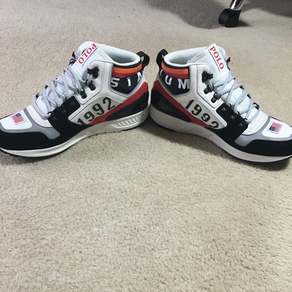 Men’s polo Ralph Lauren stadium sneakers